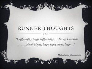 Totally me on my runs lately! 